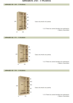 vestidor a medida blanco