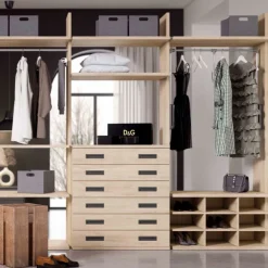 vestidor a medida Roble