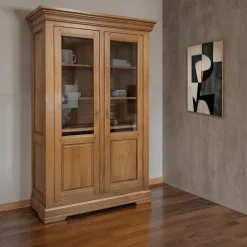 Vitrina de roble Rubi