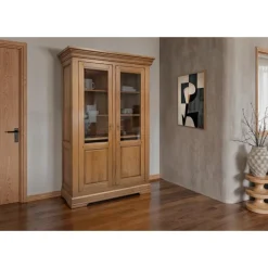 Vitrina de roble Rubi