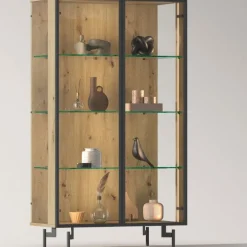 Vitrina laterales de cristal