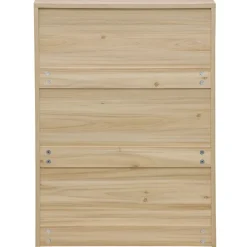 Zapatero pino rattan